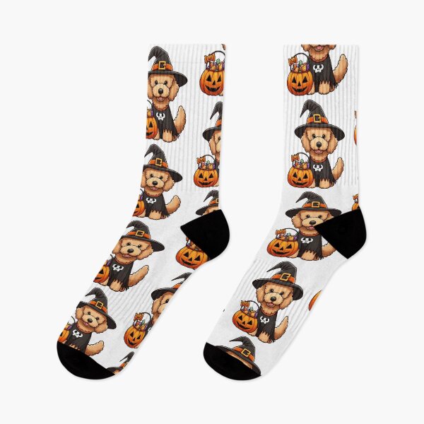 Item preview, Goldendoodle Dog Halloween designed and sold by doodIllustrate.