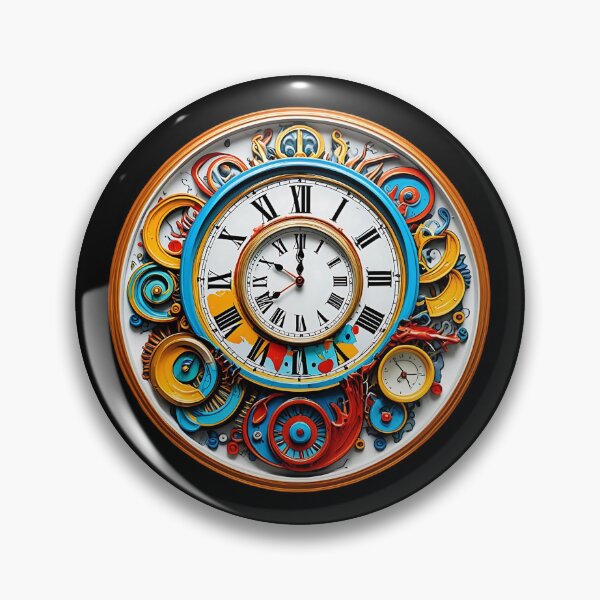 Item preview, Pop art clock designed and sold by Pflugart.