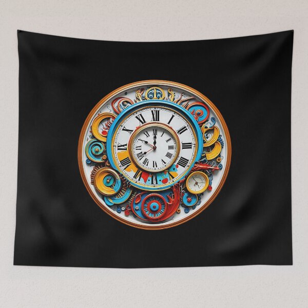 Item preview, Pop art clock designed and sold by Pflugart.