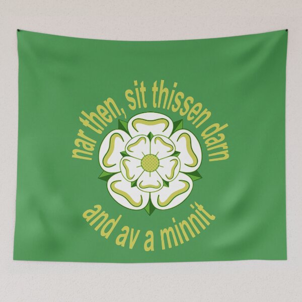 Item preview, Nar Then Sit Thissen Darn and Av A Minnit Yellow Text designed and sold by taiche.