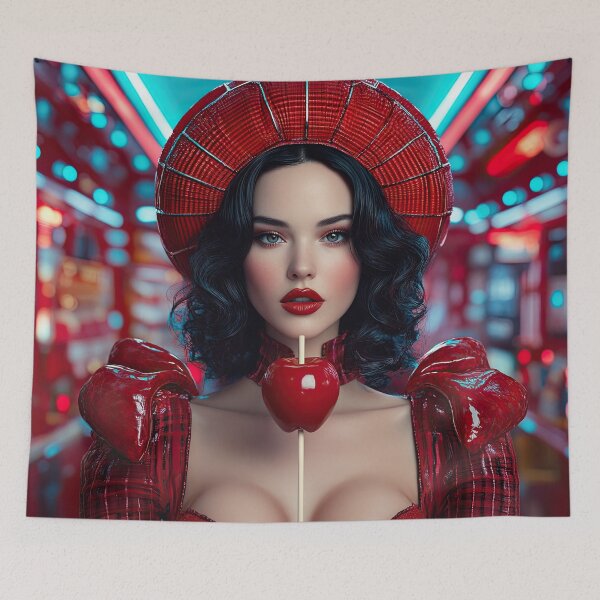Item preview, Magical woman in red designed and sold by Osintown.