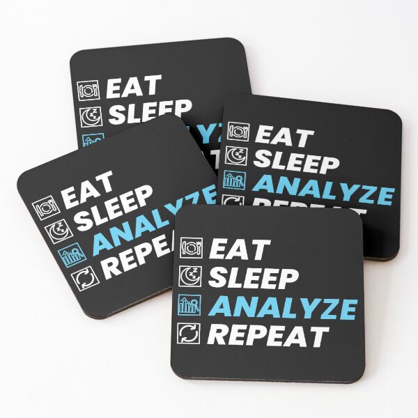 Item preview, Eat, sleep, analyze, repeat designed and sold by T&C Finesse.