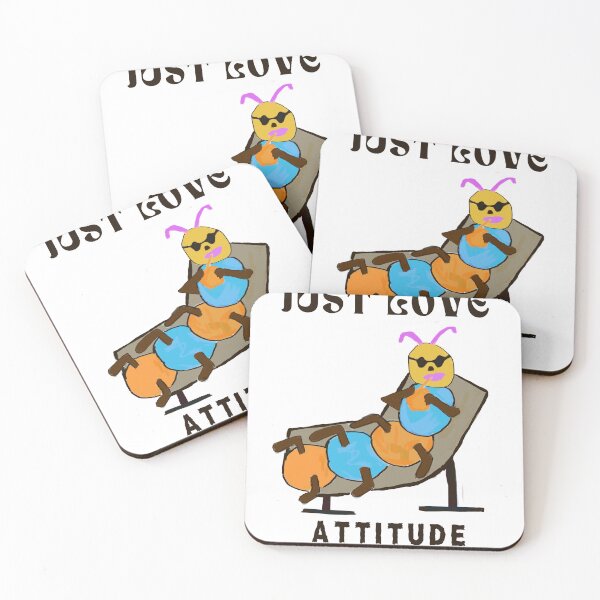 Item preview, Attitude caterpillar -T shirt designed and sold by MahantArt.