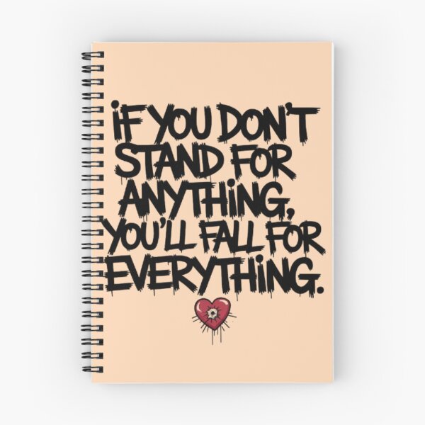 Item preview, If you don't stand for anything, you'll fall for everything. designed and sold by 123ks.
