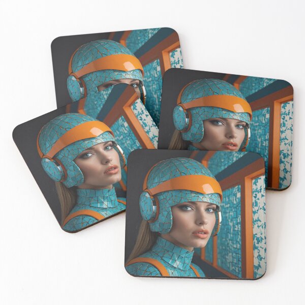 Item preview, Woman with blue helmet designed and sold by Osintown.