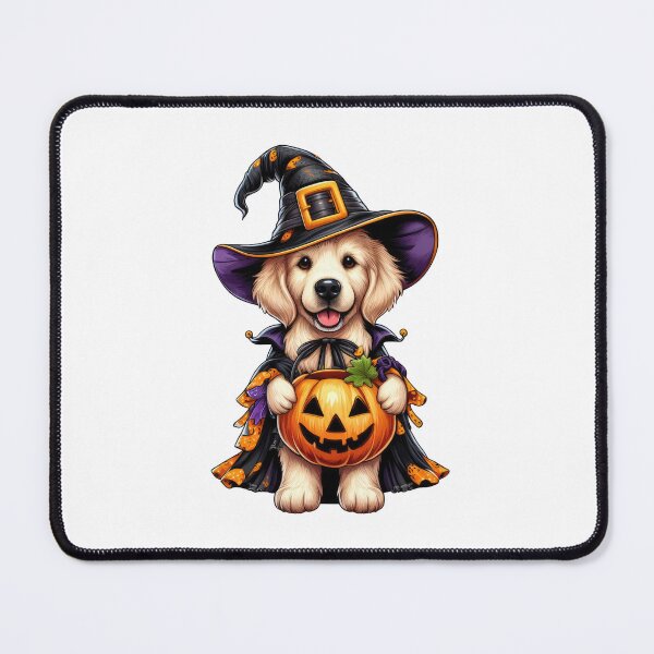 Item preview, Golden Retriever Dog Halloween designed and sold by doodIllustrate.