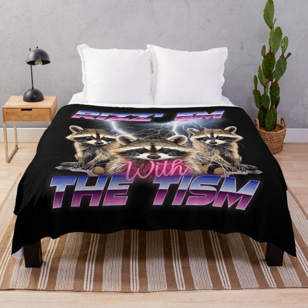 Item preview, Rizz em With Tism Raccoon Meme Funny designed and sold by LeoVargasVelha.