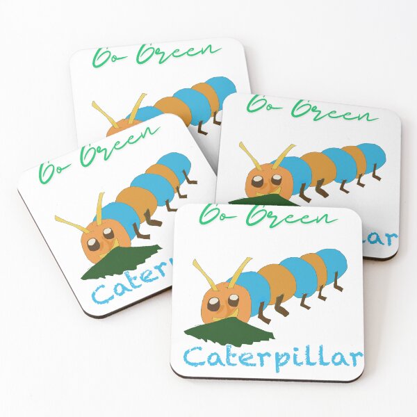 Item preview, go green caterpillar-T Shirt designed and sold by MahantArt.