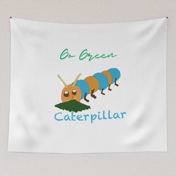 Item preview, go green caterpillar-T Shirt designed and sold by MahantArt.