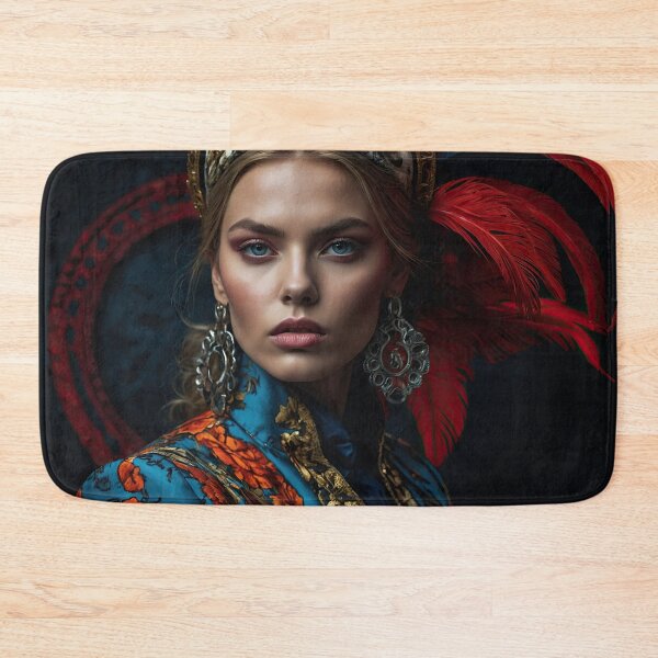 Item preview, Baroque woman with feathers designed and sold by Osintown.