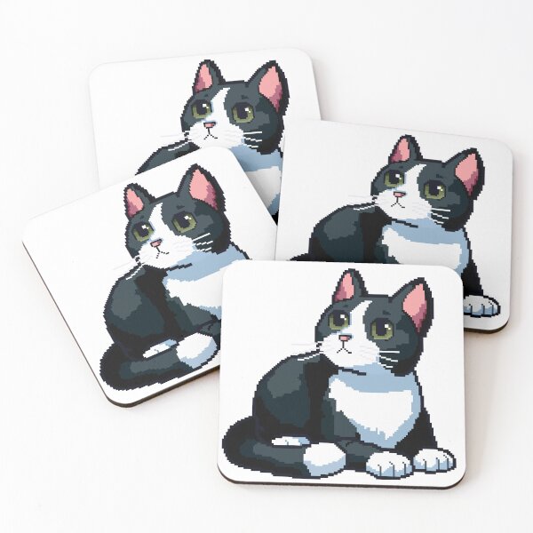 Item preview, Bicolor Cat Pixel designed and sold by Areniy.