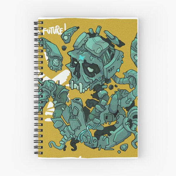 Item preview, No Future: Skull and Guts! designed and sold by dlikt.