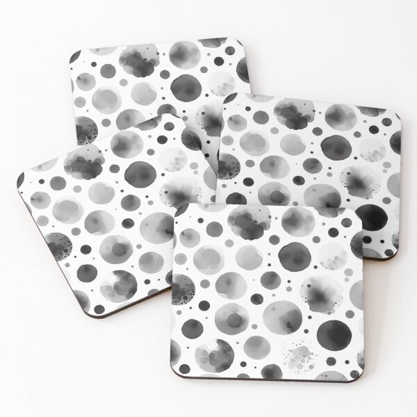Item preview, Monochrome Ink Splatter Pattern designed and sold by JavisSRDesign.