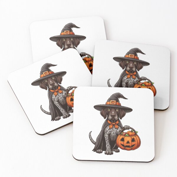 Item preview, German Shorthaired Pointer Dog Halloween designed and sold by doodIllustrate.