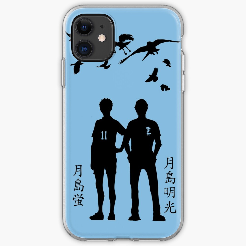 Haikyuu Tsukishima Kei Akiteru Iphone Case Cover By Trashcat Redbubble