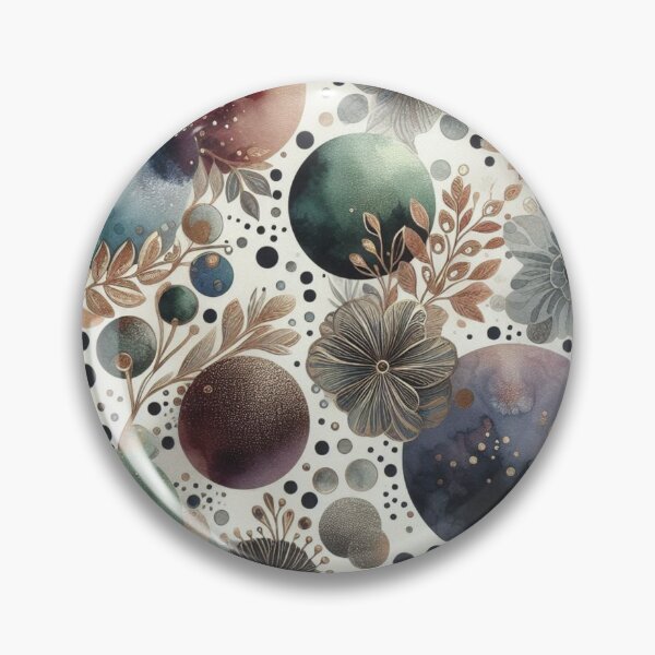 Item preview, Botanical Floral Orb Art designed and sold by JavisSRDesign.