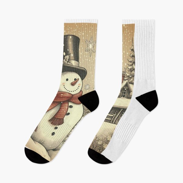 Item preview, Vintage Snowman 8 designed and sold by harwoodkp.
