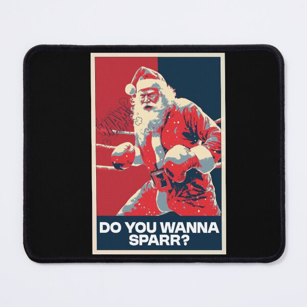 Item preview, Santa Claus Boxing Do You Wanna Sparr Funny Christmas Joke  designed and sold by TrueArtsStore.