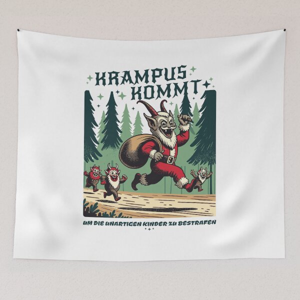 Item preview, Krampus Comes Retro Comic  designed and sold by shuttermarket.