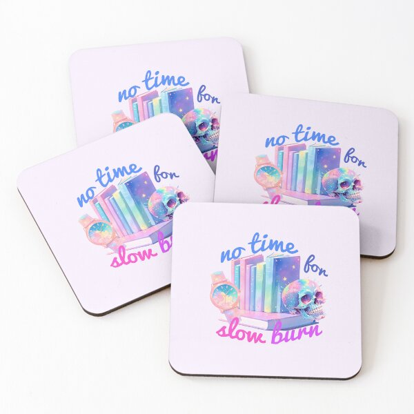 Item preview, No Time For Slow Burn - Perfect Gift for Romance Readers - Booktook designed and sold by BookishNookish.
