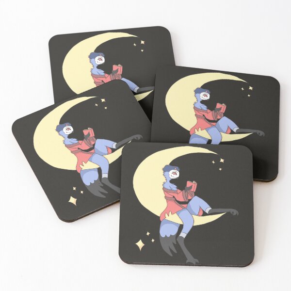 Item preview, Stolas Reading On The Moon designed and sold by SleepySpencer.