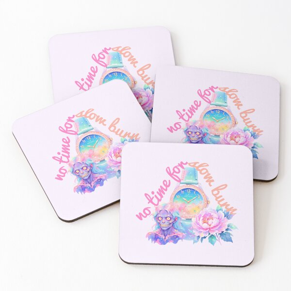 Item preview, No Time For Slow Burn - Perfect Gift for Instalove Lovers - Pastel Art designed and sold by BookishNookish.