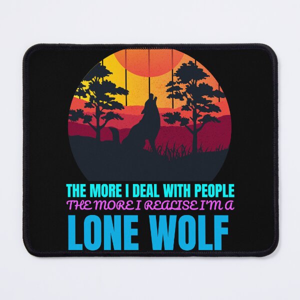 Item preview, I Realise I'm A Lone Wolf designed and sold by Daniel Paravinic.