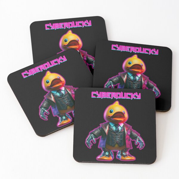 Item preview, Cyberducky, you're the Punk! A cyberpunk rubber duck to brighten up your neon-lit bath times designed and sold by geetarv.