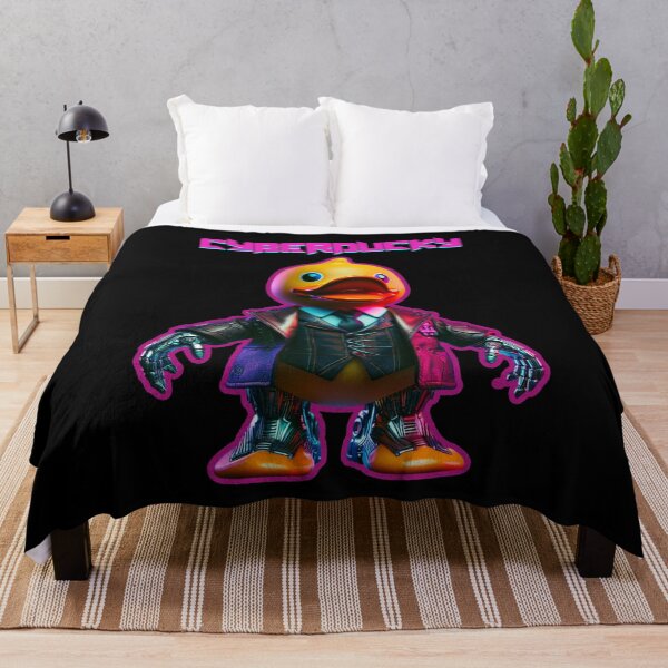 Item preview, Cyberducky, you're the Punk! A cyberpunk rubber duck to brighten up your neon-lit bath times designed and sold by geetarv.