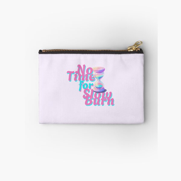 Item preview, Literally No Time For Slow Burn - Romance Lovers - Pastel Art Hourglass designed and sold by BookishNookish.