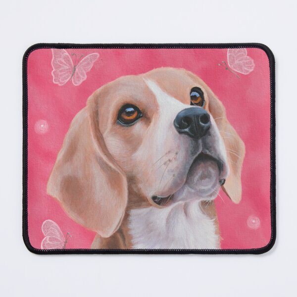 Item preview, Beagle with Butterflies designed and sold by PalsOnPaperEtc.