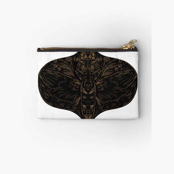 Item preview, Dark Vintage Witchy Gothic Brown Death Moth  designed and sold by aneladesigns.
