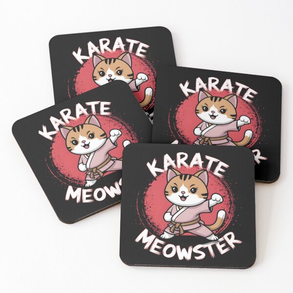 Item preview, Karate Meowster Teacher Cat designed and sold by Davidpama.