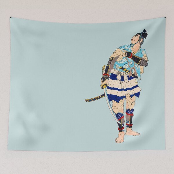 Item preview, Tsukioka Yoshitoshi  | Cropped Ukiyo-e | Tokimune designed and sold by Maachiel.