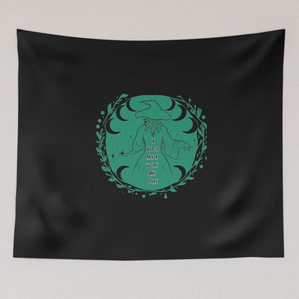 Item preview, A Witch Never Spells and Tells - Witch Spells designed and sold by abeautifulife.
