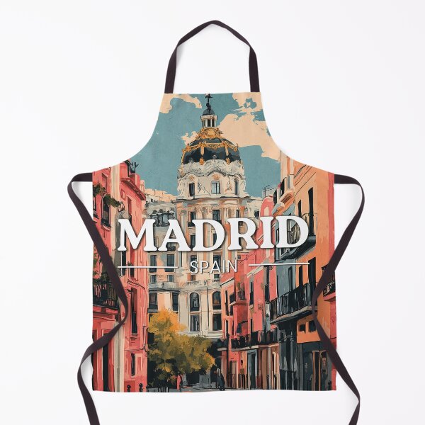 Aperçu de l'œuvre Poster de Voyage Madrid  créée et vendue par Minuitvagabond.
