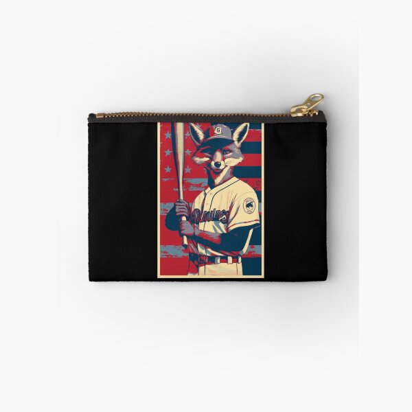 Item preview, Fox Baseball Player American Flag HOPE designed and sold by TrueArtsStore.
