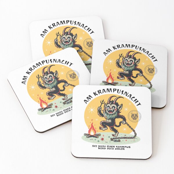 Item preview, Krampus Night Cartoon designed and sold by shuttermarket.