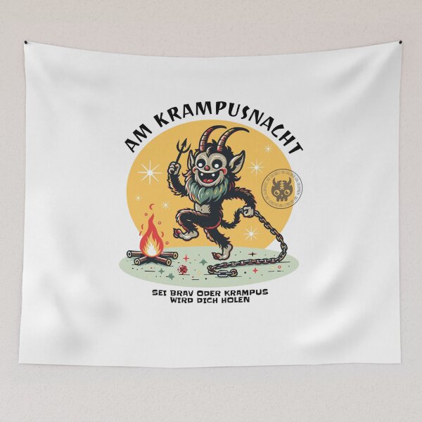 Item preview, Krampus Night Cartoon designed and sold by shuttermarket.
