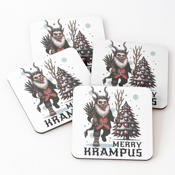 Item preview, Merry Krampus Cartoon designed and sold by shuttermarket.