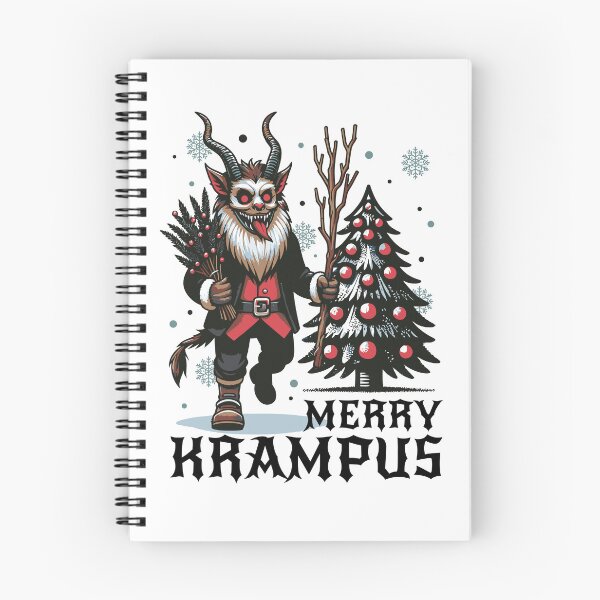 Item preview, Merry Krampus Cartoon designed and sold by shuttermarket.