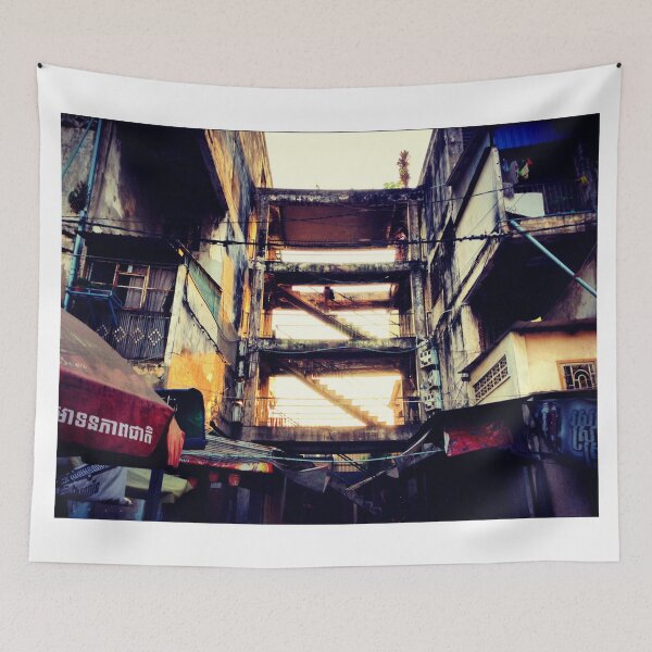 Item preview, Bodeng (The White Building) designed and sold by ChrisSmeaton.