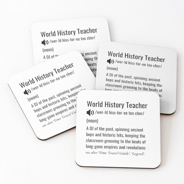Item preview, World History Teacher definition designed and sold by sydney-syder.