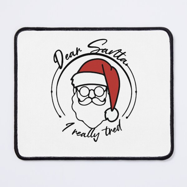 Item preview, Santa Clause 2024 Christmas Trend Dear Santa I Tried Mug designed and sold by The Art of Kkatarynka.