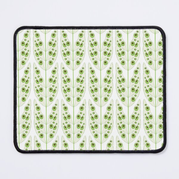 Item preview, Surreal Leaves, Green on white background designed and sold by Alex Blud.