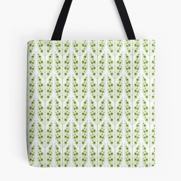 Item preview, Surreal Leaves, Green on white background designed and sold by Alex  Blud.