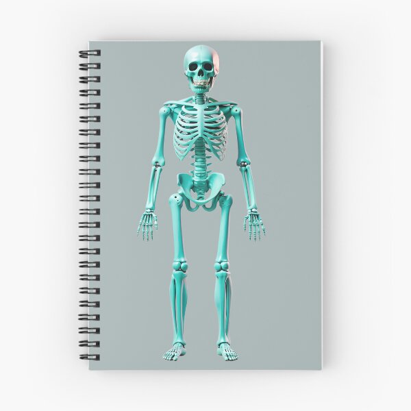 Item preview, Blue human skeleton, print, sticker, phone case designed and sold by Yunasak.