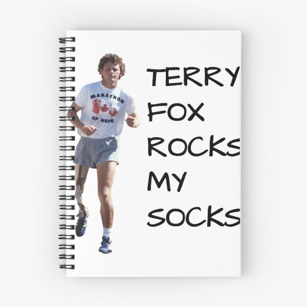 Item preview, terry fox rocks my socks designed and sold by GigiBonny.