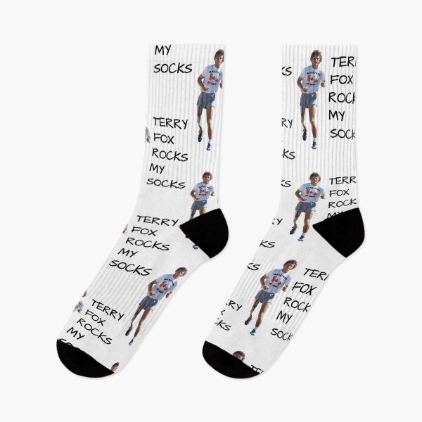 Item preview, terry fox rocks my socks designed and sold by GigiBonny.