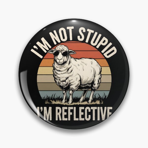 Item preview, No soy tonta, soy una oveja reflexiva. Vintage designed and sold by Davidpama.